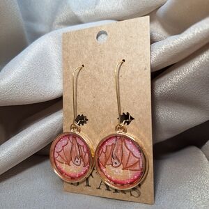 Hand painted earrings